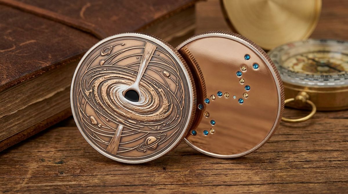 Digital visualization of cryptocurrency token network nodes highlighting MESSIER M87 ticker performance.